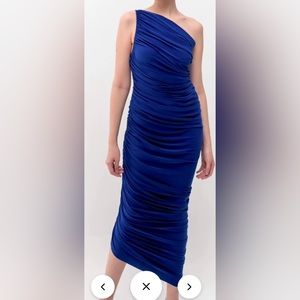 Akira small one shoulder mesh rutched dress